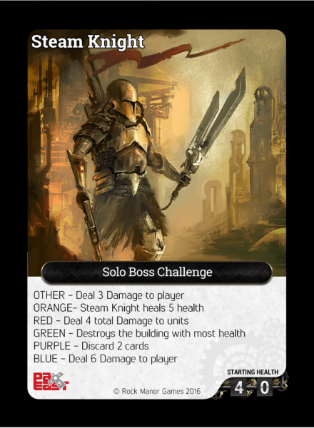 Steam Knight PAX East Promo Card