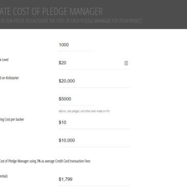 Pledge Manager Pricing Calculator